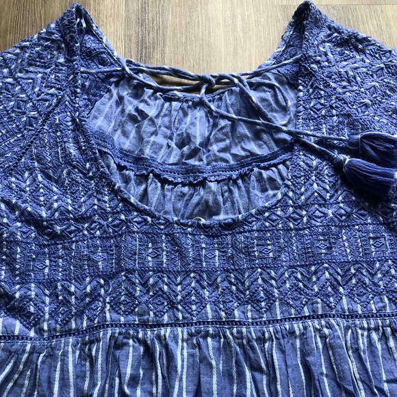 Free People Mini Dress-Size Small - Picture 3 of 4